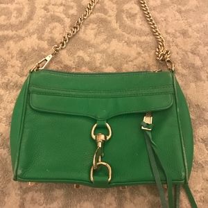 Emerald Green Rebecca Minkoff Mini Mac Crossbody